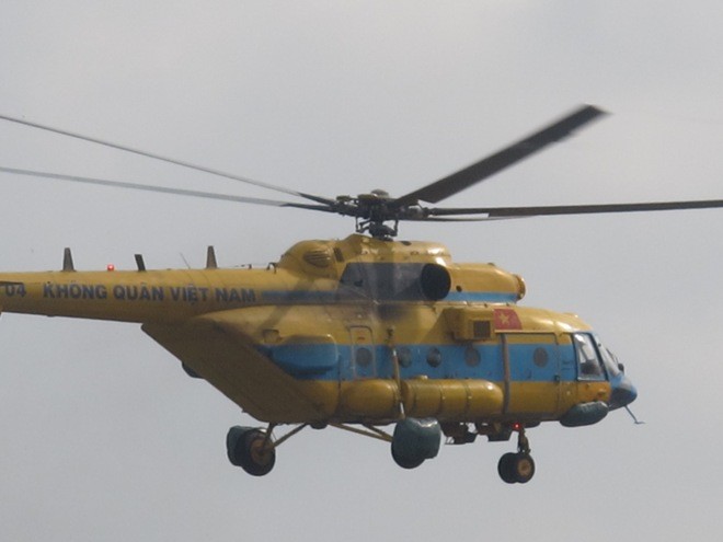 Máy bay trực thăng 171-02 cất cánh từ Sân bay Cà Mau