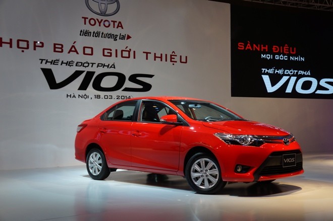 Toyota nâng cấp toàn diện Vios tại Việt Nam, giá không đổi 