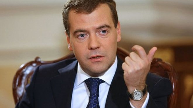 Thủ tướng Nga nói Ukraine phải trả cho Nga 11 tỉ USD tiền khí đốt