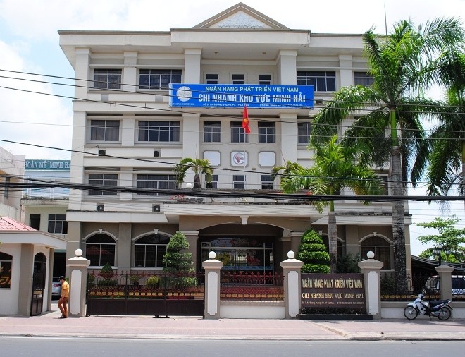 Chi nhánh Ngân hàng phát triển khu vực Minh Hải.