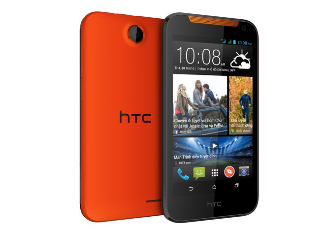 Cận cảnh HTC Desire 310 trang bị 2 SIM 