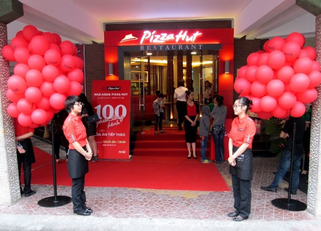 Pizza Hut khai trương nhà hàng đầu tiên tại Hải Phòng 