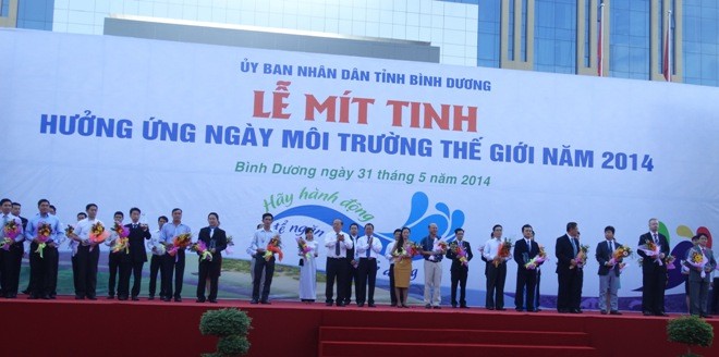 Tân Hiệp Phát đạt danh hiệu “Sách Xanh tỉnh Bình Dương 2014”