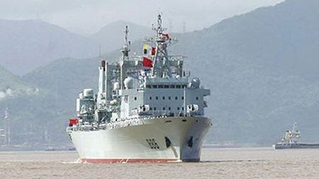 Một tàu tiếp tế lớp 903A của Trung Quốc - Ảnh: Want China Times