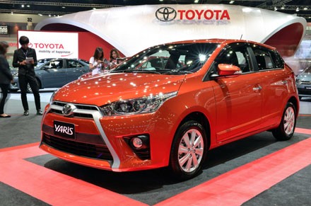 Toyota Yaris 2014 ra mắt tại Thái Lan