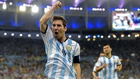 Messi đã có bàn thắng đầu tiên tại World Cup 2014