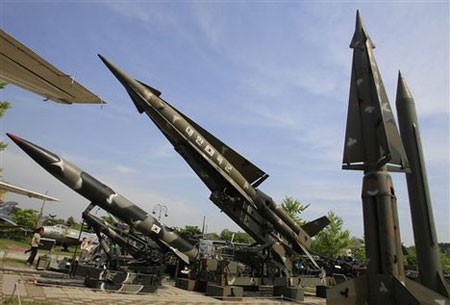 Một loại tên lửa Scud của Triều Tiên 