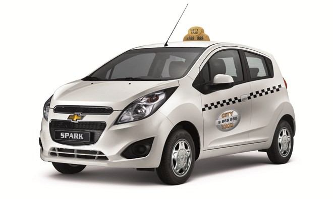 GM ra mắt Chevrolet Spark phiên bản taxi
