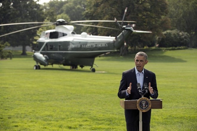 Tổng thống Mỹ Barack Obama phát biểu về tình hình Iraq (Nguồn: AP)