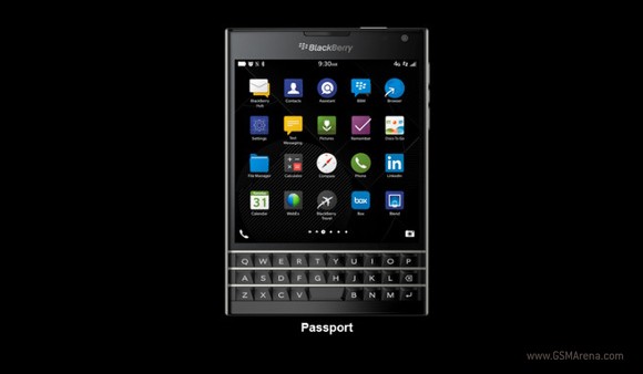 Lộ địa điểm BlackBerry Passport 'xuất trận'