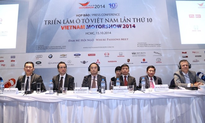 18 thương hiệu tham dự triển lãm xe hơi lớn nhất Việt Nam