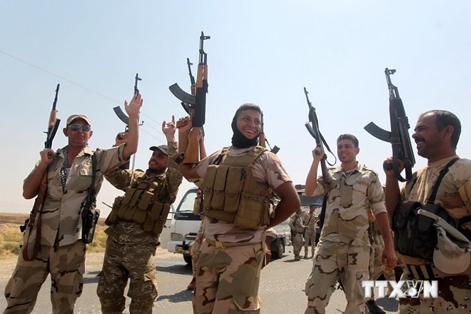 Quân đội Iraq. Ảnh minh họa. (Nguồn: AFP/TTXVN)