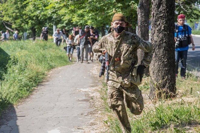 Cộng hòa Nhân dân Donetsk (DNR) tự xưng hiện chưa sẵn sàng đối thoại trực tiếp với chính quyền Kiev. (Ảnh: Reuters)