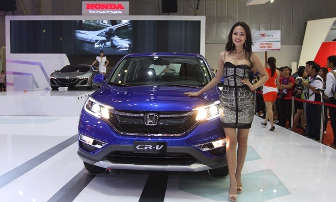 Honda CR-V 2015 sẵn sàng đổ bộ Việt Nam