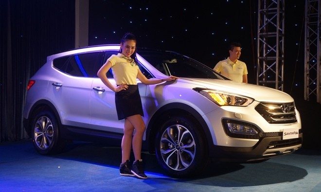 Hyundai SantaFe 2015 lắp tại Việt Nam và tham vọng dẫn đầu