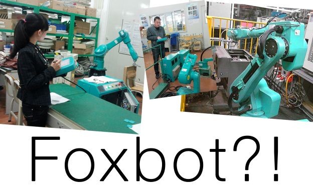 Robot tự động của Foxcon không có độ chính xác để sản xuất iPhone