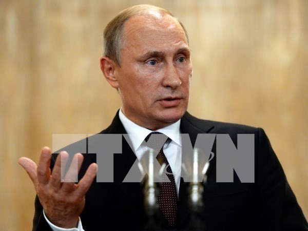 Tổng thống Nga Vladimir Putin. (Nguồn: AFP/TTXVN)