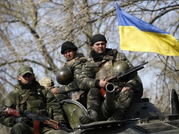 Lực lượng vũ trang Ukraine. (Ảnh: Reuters)