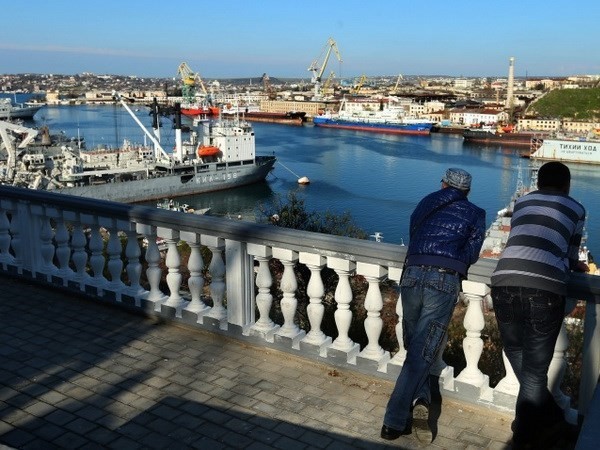 Một góc thành phố Sevastopol ở Crimea. (Nguồn: Itar-tass)