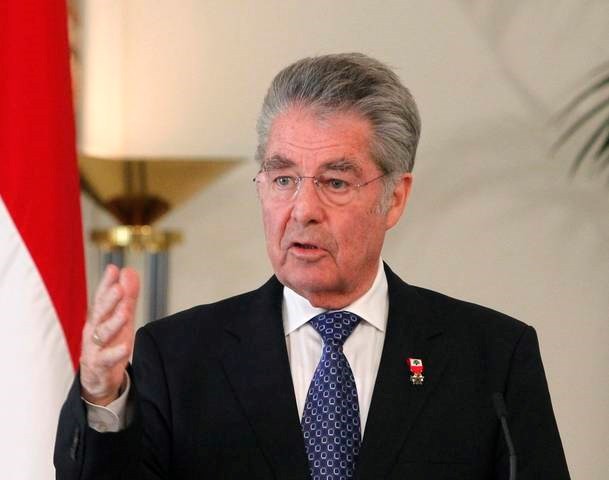 Tổng thống Áo Heinz Fischer. (Nguồn: www.balkaninside.com)