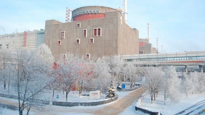 Nhà máy hạt nhân Zaporozhskaya. (Nguồn: RT)