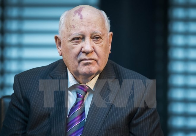 Cựu Tổng thống Liên Xô Mikhail Gorbachev. Ảnh: AFP/TTXVN