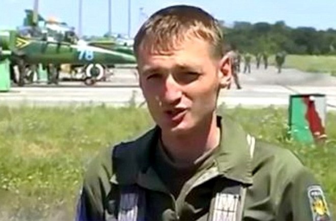 Đại úy Vladislav Voloshin, người bị cáo buộc bắn hạ máy bay MH17. (Nguồn: DM)