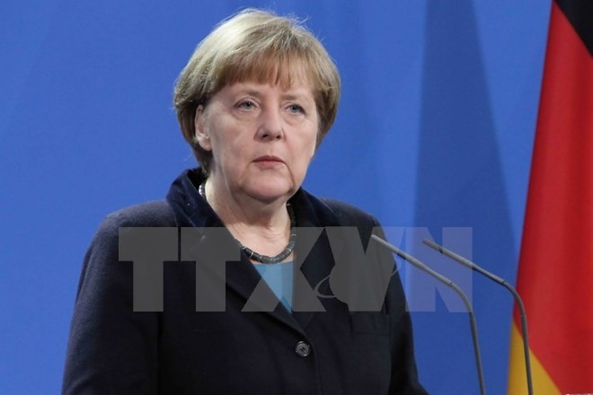 Thủ tướng Angela Merkel. Ảnh: Mạnh Hùng/TTXVN