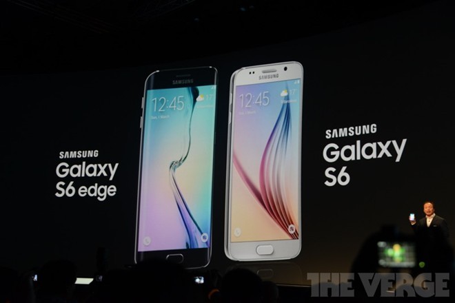 Samsung trình làng Galaxy S6, 'đọ sức' với iPhone 6