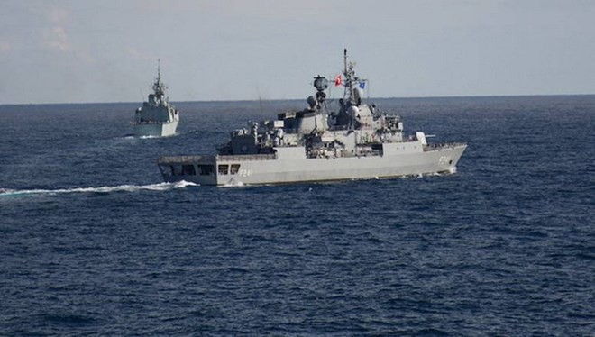 Hải quân NATO tập trận ở vùng Biển Đen. (Ảnh: NATO)
