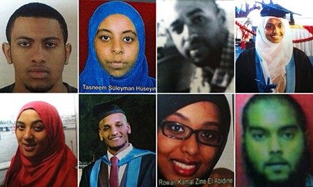 Tám trong chín sinh viên y khoa người Anh được cho là đã vượt biên giới Syria -Thổ Nhĩ Kỳ để hỗ trợ IS - Ảnh: theguardian.com