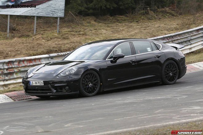 Xế sang Porsche Panamera 'lộ nguyên hình' phiên bản mới