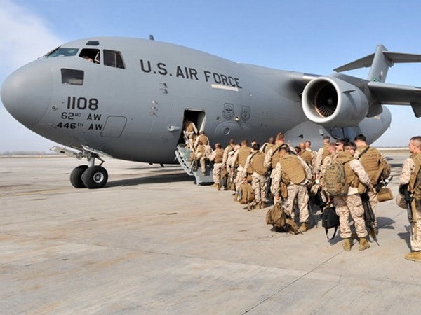 Binh lính Mỹ ở Iraq. (Ảnh: AFP)