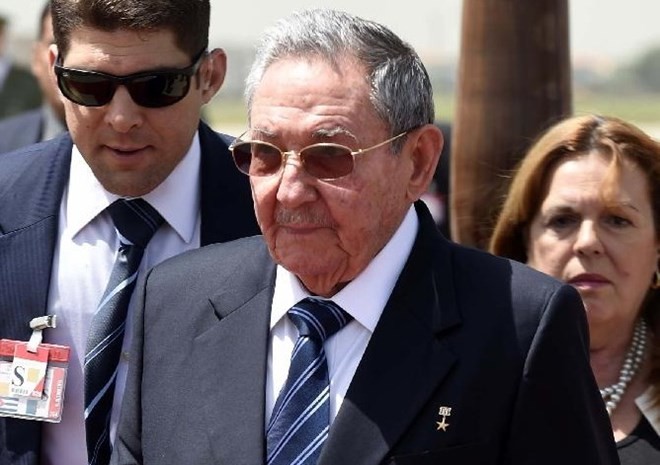 Đây là chuyến thăm Nga lần thứ 3 của Chủ tịch Cuba Raul Castro. (Ảnh: AFP)