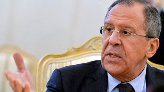 Ngoại trưởng Nga Sergei Lavrov. (Nguồn: AFP)