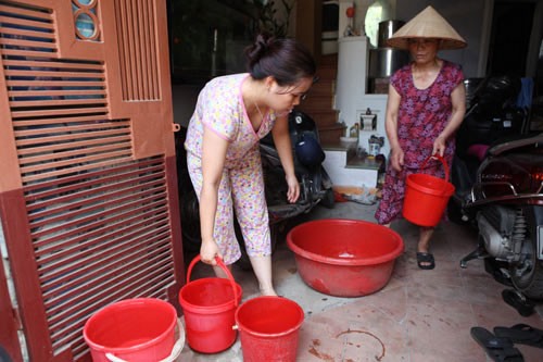 Các ngày 24, 26, 28, 30 tháng 5 năm 2015, các quận Thanh Xuân, Nam Từ Liêm, Cầu Giấy, Hoàng Mai, huyện Thanh Trì (Hà Nội) có thể thiếu nước cục bộ 