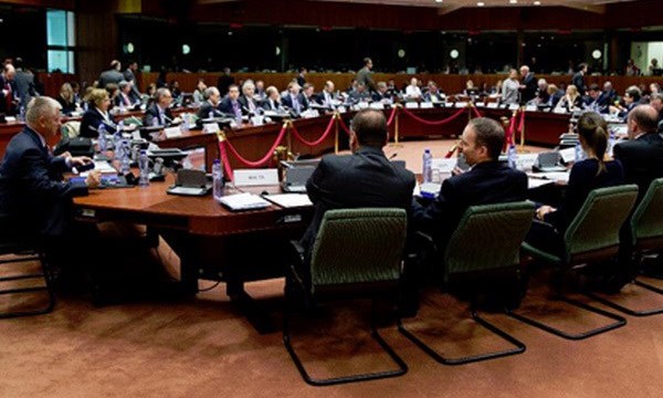 Một phiên họp của Hội đồng Ngoại trưởng EU. (Nguồn: AFP)