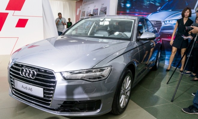 Audi A6 2015 xuất trận: Mạnh hơn, tiết kiệm hơn