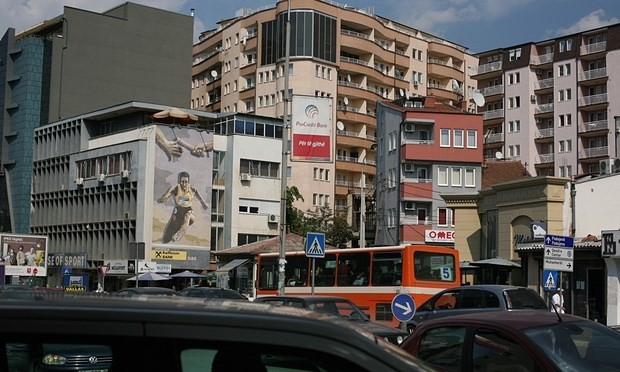 Thành phố Pristina của Kosovo. (Nguồn: theguardian.com)