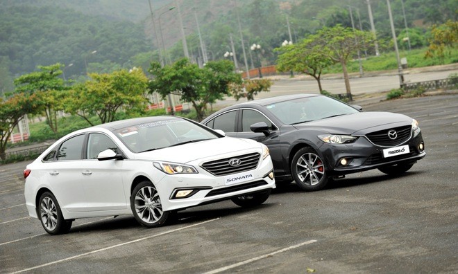 Hyundai Sonata vs Mazda6