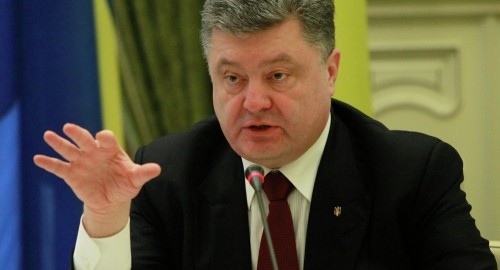 Tổng thống Ukraine Petro Poroshenko.