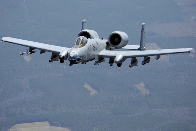 Máy bay A-10 Thunderbolt. (Nguồn: military.com)
