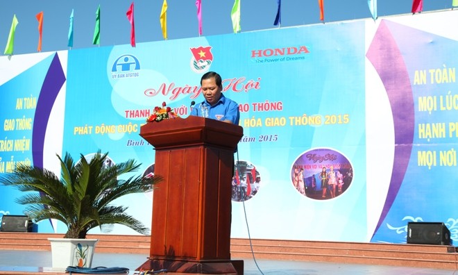 Ông Nguyễn Phi Long, Bí Thư TW Đoàn TNCS HCM, Chủ tịch Hội Liên hiệp Thanh niên Việt Nam