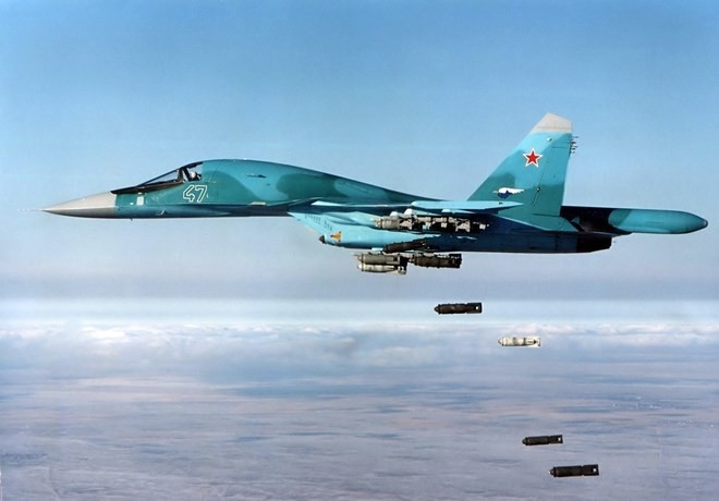 Máy bay ném bom Su-34 của Không quân Nga. (Nguồn: realitymod.com)