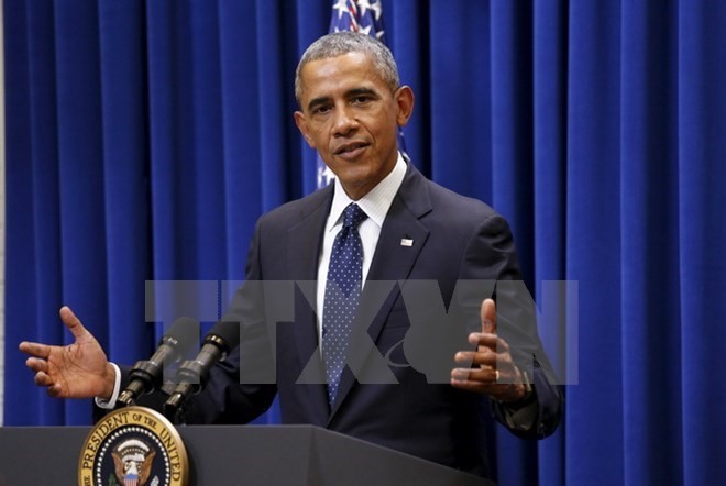 Tổng thống Mỹ Barack Obama. (Nguồn: Reuters/TTXVN)