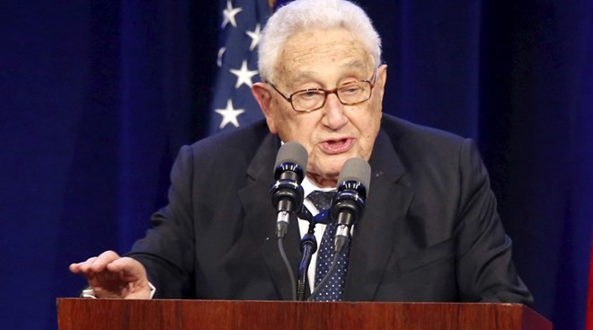 Cựu Ngoại trưởng Mỹ Henry Kissinger (Nguồn: RT)