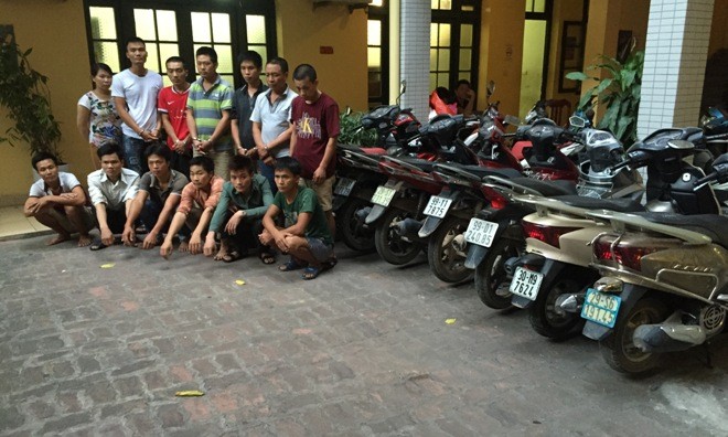 Phá ổ nhóm chuyên đột nhập cơ quan nhà nước trộm xe máy