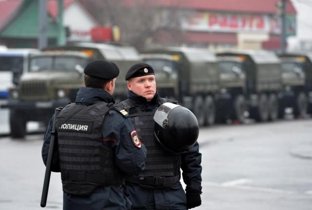 Cảnh sát Nga. (Nguồn: Getty)