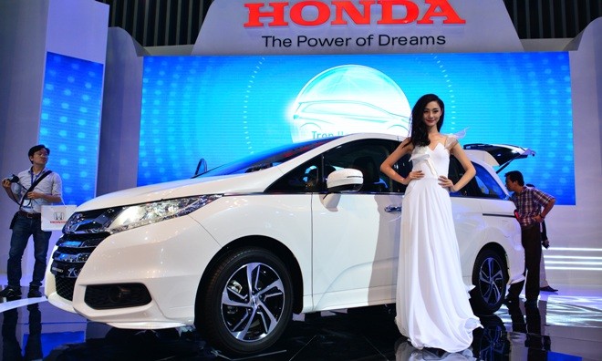 [VMS 2015] Honda Odyssey bất ngờ 'xuất trận', giá gần 2 tỷ
