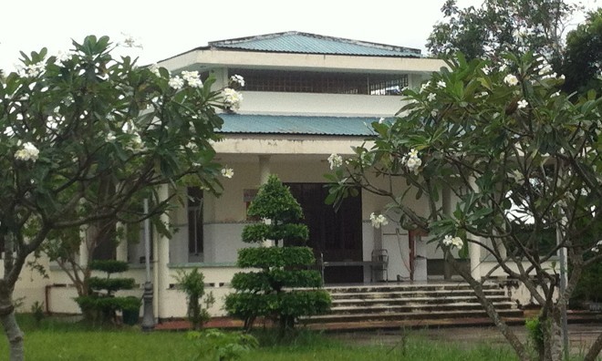 Nhà tang lễ nơi khám nghiệm tử thi Nguyễn Quốc Tịnh.